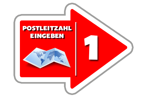 Postleitzahl eingeben