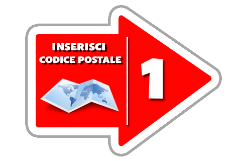 Inserisci il tuo codice postale