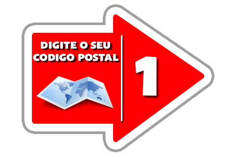 Introduza o seu código postal