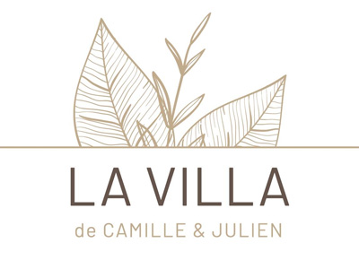 Logo of restaurant LA VILLA DE CAMILLE ET JULIEN