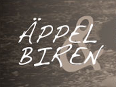 Logo of restaurant ÄPPEL A BIREN